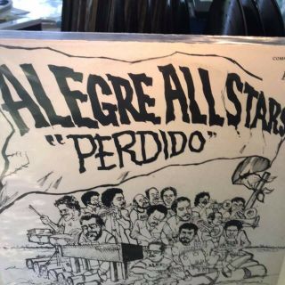 Alegre All Stars ‎– Perdido Lp Latin Salsa Jazz Descarga Mambo Vg,
