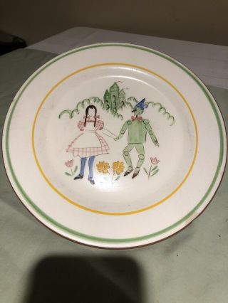 Vintage Stangl Pottery Wizard Of Oz Plate 9 1/4 Inch