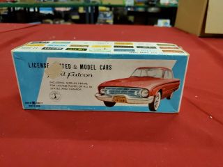 Vintage Tin Toy Ford Falcon Friction Car M - 1961