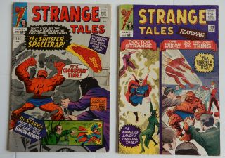 Strange Tales 132 & 133,  Great 2 - Part Dr Strange Stories Ditko Silver Age
