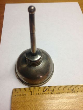 Vintage Tiffany & Co.  Sterling Drink Oil Can Dispenser Vermouth Infuser Complete