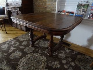 Antique Walnut Dining Table