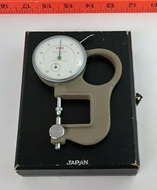 Vintage Vigor Dial Lens Measure Gauge Ga - 715 Made In Japan