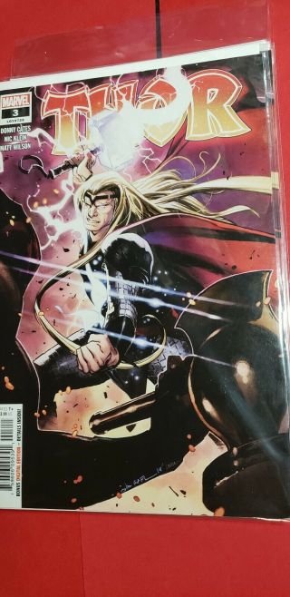Thor 3 1st Print Marvel 2020 Donny Cates