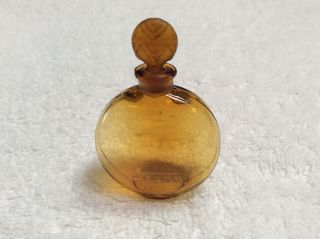 Vintage Worth “vers Le Jour” R.  Lalique Design Perfume Bottle C.  1926
