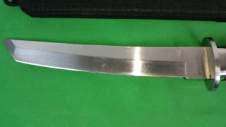 VTG Cold Steel Magnum Tanto II Black Handle San Mai Japan Knife 2