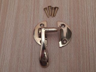Cabinet Latch Boone Sellers Napanee Brass For Flush Mount Doors Left