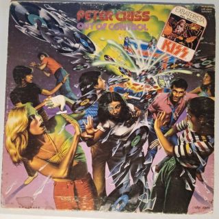 Kiss Peter Criss " Out Of Control " Lp Vinyl Casablanca Mexico 1980 Very Rare Vg