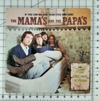 The Mamas And The Papas " If You Can Believe Your Eyes And Ears " Lp Vintage Vinyl