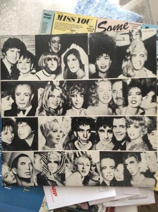 Rolling Stones Some Girls Vinyl Die Cut Uncensored vinyl LP 1978 3