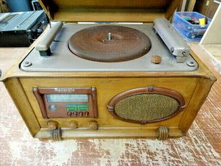 Vintage 1946 Recordio 6b30 Wilcox - Gay Phonograph Turntable Recorder