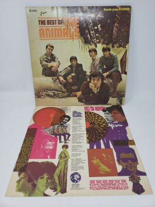 The Best Of The Animals Vintage Vinyl Lp Mgm Records Stereo Eric Burdon