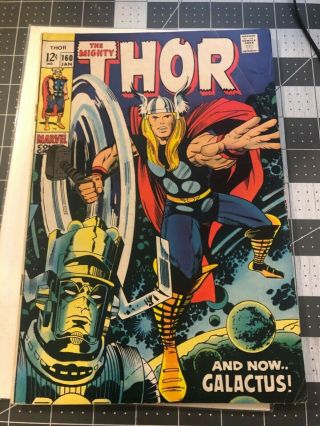 The Mighty Thor 160 - Galactus Appearance - January 1969