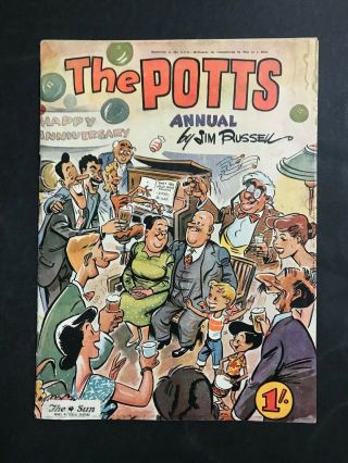 Comic The Potts Annual By Jim Russell Australian Comic