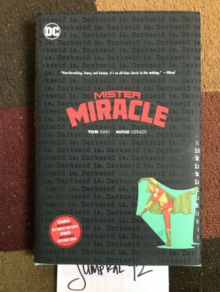 Dc Comics Mister Miracle Hc Tom King Mitch Gerards Nm 2019