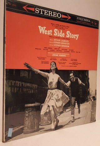 West Side Story Columbia Masterworks Stereo Vinyl Lp Record Album Nos