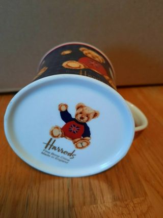Harrod’s Knightsbridge Teddy Bear Fine Bone China Coffee Tea Mug 3
