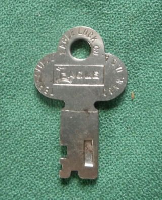Eagle Lock Co.  Steamer Trunk Key 8446 - 2