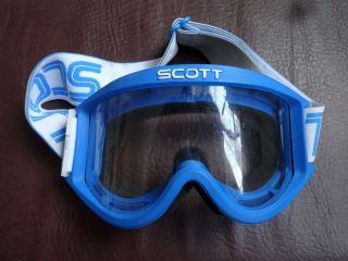 Vintage Motocross Goggles Scott - 1990 Retro Clothing Vmx Twin Shock - Ski