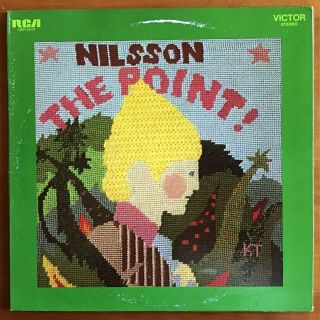 Nilsson “the Point” Lp Rca Lsp - 4417 Gatefold Cover 1971 Vg,  Me And My Arrow
