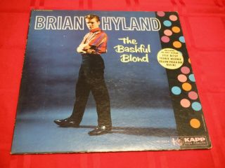 Brian Hyland The Bashful Blond 1960 Lp Mono Kapp Kl - 1202 Itsy Polka Dot Bikini