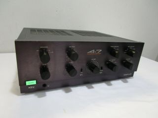 Rare Vintage Nec A - 7 Reserve Ii Stereo Integrated Amplifier - - - - - - - - - - - Cool