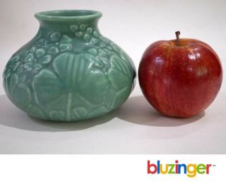 Vintage Rookwood Art Pottery Vase Shirayamadani Design 6352 Clover Blossom