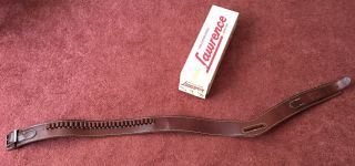 Vintage George Lawrence Portland Oregon 79 XL.  44 Leather Drop Belt 3