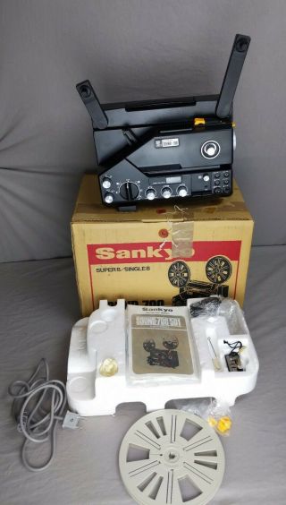 Old Stock Vintage Sankyo Sound - 700 8 Singles Movie Projector