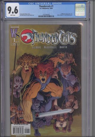 Thundercats 1 Cgc 9.  6 Wildstorm 2002 Comic By Ed Mcguinness: Frame