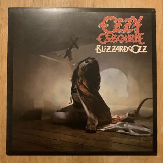 Ozzy Osbourne Blizzard Of Ozz Vinyl Album Record Lp (1981 Jet Records Jz 36812)