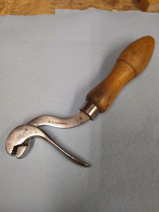 Vintage George Barnsley Bulldog Shank Lasting Pliers Shoemaking Cobbler Tools