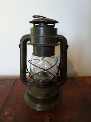 Antique Chalwyn Tropic Hurricane Lantern Oil Lamp Made In England Metal & Glass