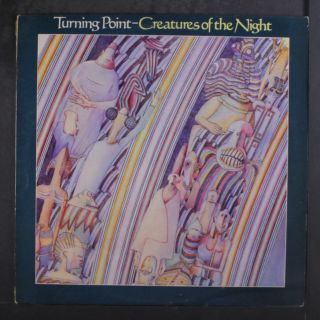 Turning Point: Creatures Of The Night Lp (uk,  2 Corner Bends,  2 " Split Spine)