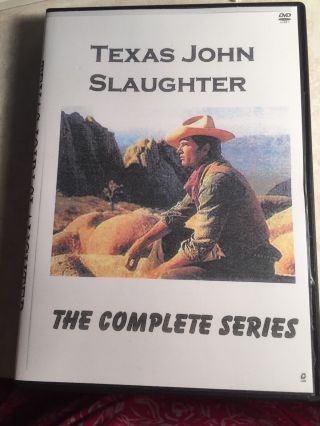 Texas John Slaughter Complete Series Dvd 