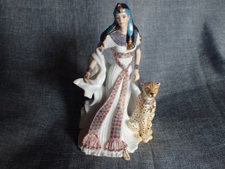 Royal Worcester Figurine 2001 " Nefertari " Rw4847b - Limited Edition