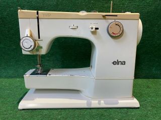Vintage Elna TSP Type 72C Sewing Machine with Foot Controller 3