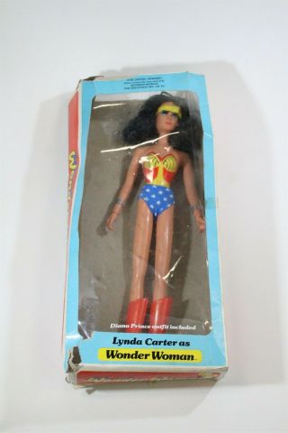 Vintage Mego Corp Linda Carter As Wonder Woman 1976 12in Doll