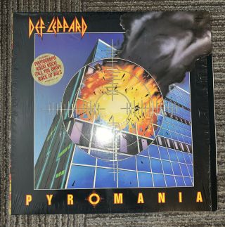 Def Leppard - Pyromania Vinyl Lp 1983 Mercury Records