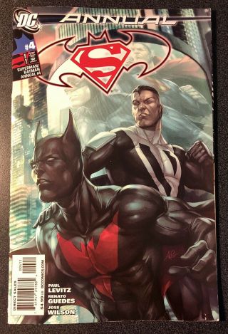 Superman Batman Annual 4 - 1st Print 1st Batman Beyond In Dcu 2010 -