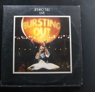 Jethro Tull - Bursting Out: Jethro Tull Live 2 Lp Vg,  Ch2 - 1201 1978 Vinyl Record