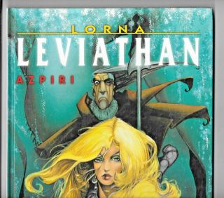 Lorna Leviathan A Azpiri 2000 Heavy Metal Hardcover Gn 60 Pp Fn/vf 1882931599