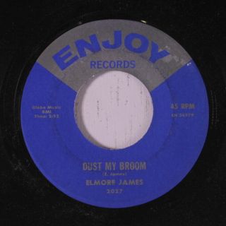ELMORE JAMES: Everyday I Have The Blues / Dust My Broom 45 Blues & R&B 2