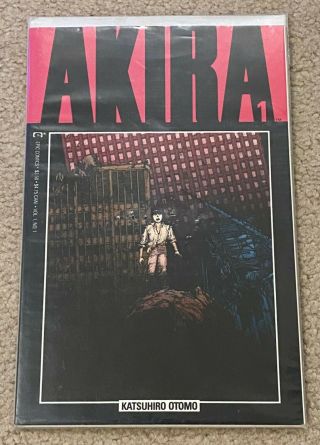 Akira 1 1st Print Epic Comics (marvel) Katsuhiro Otomo 1988