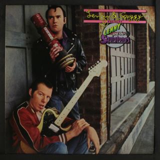 Lenny & Squiggy: Lenny And The Squigtones Lp (w/ Poster) Rock & Pop