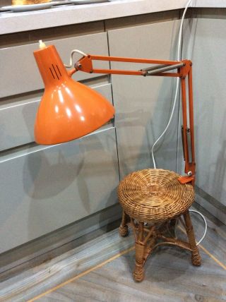 Vintage,  Retro Anglepoise Lamp,  Thousand & One Lamps London,  Orange