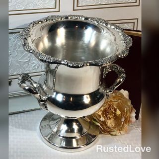 Towle Silver Plated Champagne / Ice Bucket / Silver Urn Vase / Vintage Barware