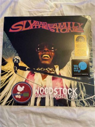 Sly & The Family Stone ‎= Woodstock Sunday August 17,  1969 = = 2019 2xlp