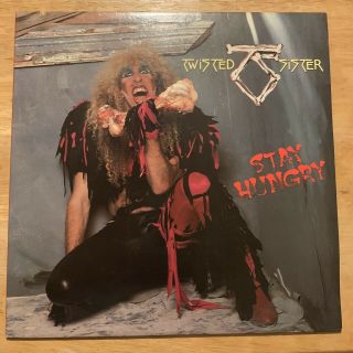 Twisted Sister - Stay Hungry - Vinyl Record Album Lp - Vg (1984 Atlantic 80156 - 1)
