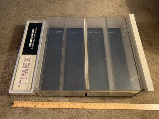 Timex Watch Vintage Counter Top Store Display Case 24.  5 " X 17 "
